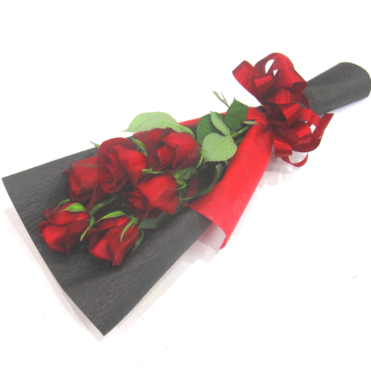 フラワーギフト》赤いバラ6本の花束｜商品詳細