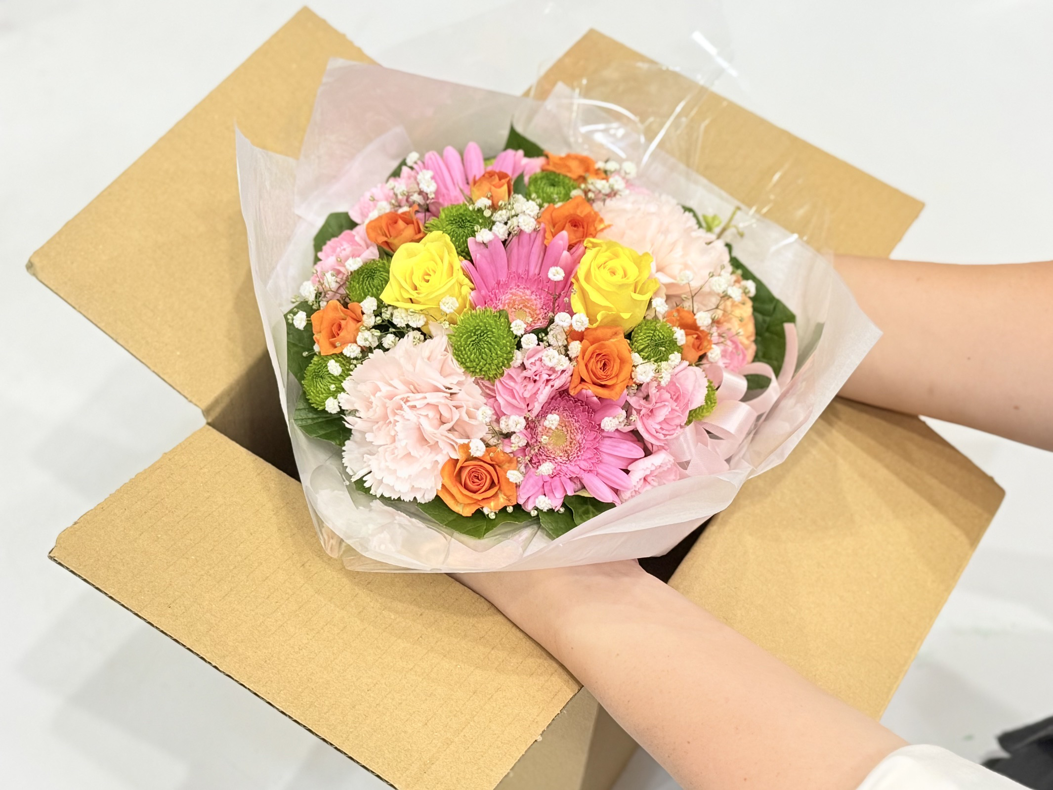 お届け先様へ発送